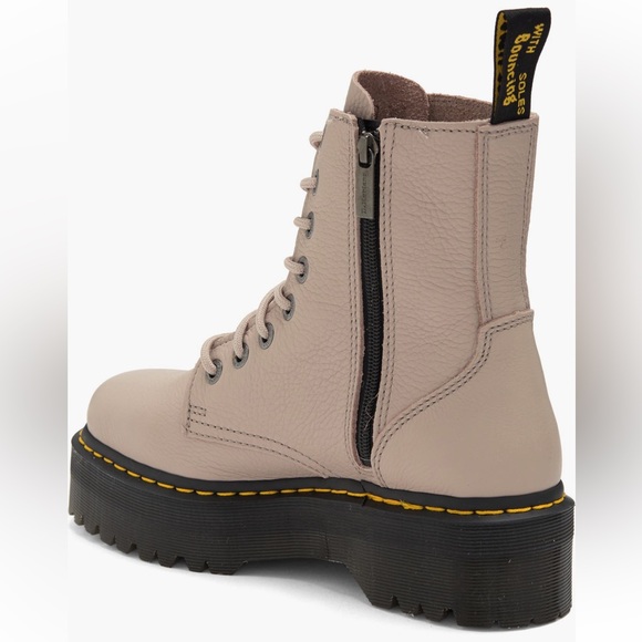 *NEW* Dr. Marten’s Jadon III Platform Boots W6/M5, Vintage Taupe (Blush/Nude) - Picture 8 of 8